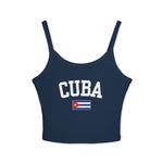 Load image into Gallery viewer, Cuba Spaghetti Strap Tank
