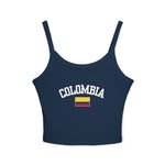 Load image into Gallery viewer, Colombia Spaghetti Strap Tank
