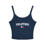 Load image into Gallery viewer, Philippines Spaghetti Strap Tank
