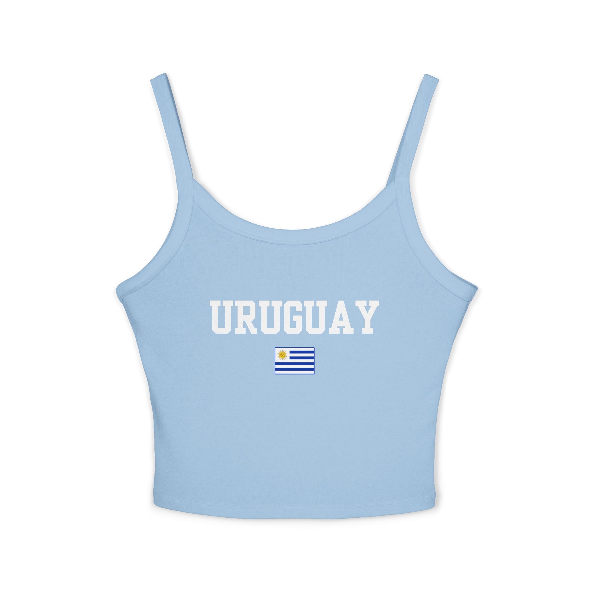 Uruguay Spaghetti Strap Tank
