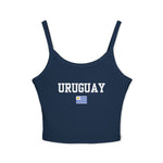 Load image into Gallery viewer, Uruguay Spaghetti Strap Tank

