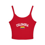 Load image into Gallery viewer, Colombia Spaghetti Strap Tank
