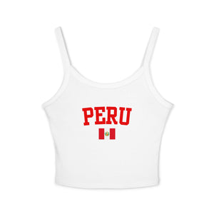 Peru Spaghetti Strap Tank