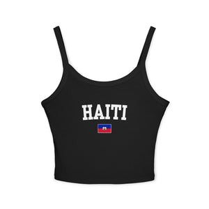 Haiti Spaghetti Strap Tank