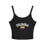 Load image into Gallery viewer, Colombia Spaghetti Strap Tank
