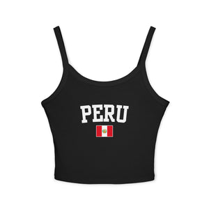 Peru Spaghetti Strap Tank