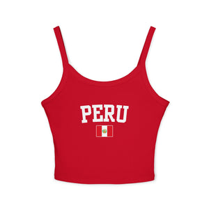 Peru Spaghetti Strap Tank