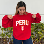 Load image into Gallery viewer, Peru Unisex Vintage Crewneck
