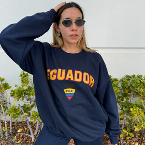 Ecuador Unisex Vintage Crewneck