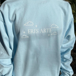 Load image into Gallery viewer, Eres Arte Cotton Crewneck Chambray
