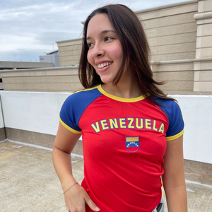 Girl in Venezuela Baby tee