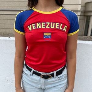 Girl in Venezuela Baby tee