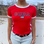 Load image into Gallery viewer, Girl in Cuba Baby Tee
