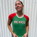 Load image into Gallery viewer, Girl in Mexico Baby Tee 
