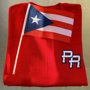 Puerto Rico Embroidered Unisex Crewneck