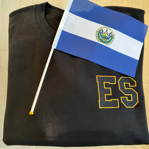 El Salvador Embroidered Unisex Crewneck