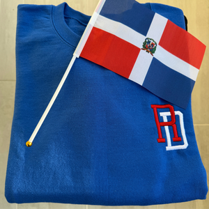 Dominican Republic Embroidered Unisex Crewneck